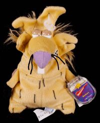 Angry Beavers NORBERT Star Bean Plush Stuffed Animal